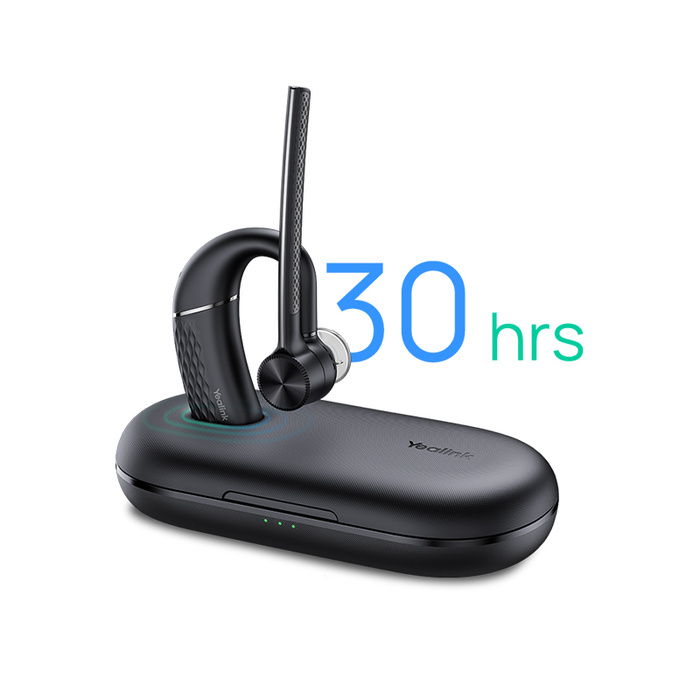 Yealink (BH71) Over the Ear Headphones - MS Certified - Bluetooth with Charge Case