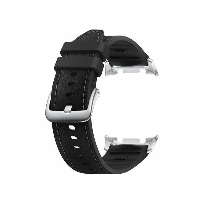 Samsung Adjustable Smartwatch Band - Small (S)/Medium (M)/Large (L) - Black - Eco-leather