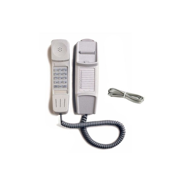 Interquartz 50 Deluxe Slimline Analogue Telephone (Cream)