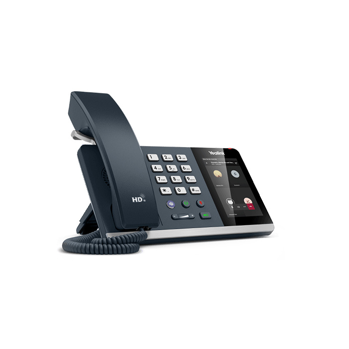 YEALINK (MP54) DESKTOP PHONE WITH HANDSET, 4" TOUCH SCREEN, MS TEAMS 2nd GEN