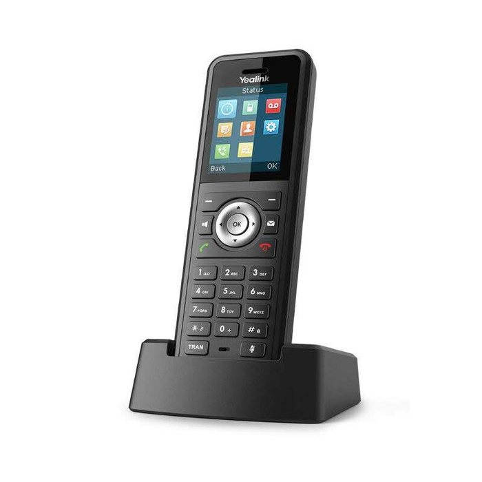 YEALINK (W59R-PRO) IP DECT RU GGED PHONE W/CHARGING BASE,1.8" COLOUR SCREEN, BLUETOOTH,PSU