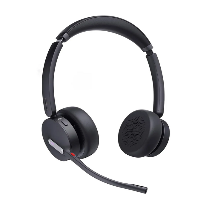 Yealink (WH64) Bluetooth DECT Hybrid Headphones -Stereo - WDD60 DECT Dongle - BHC70 CHARGING STAND